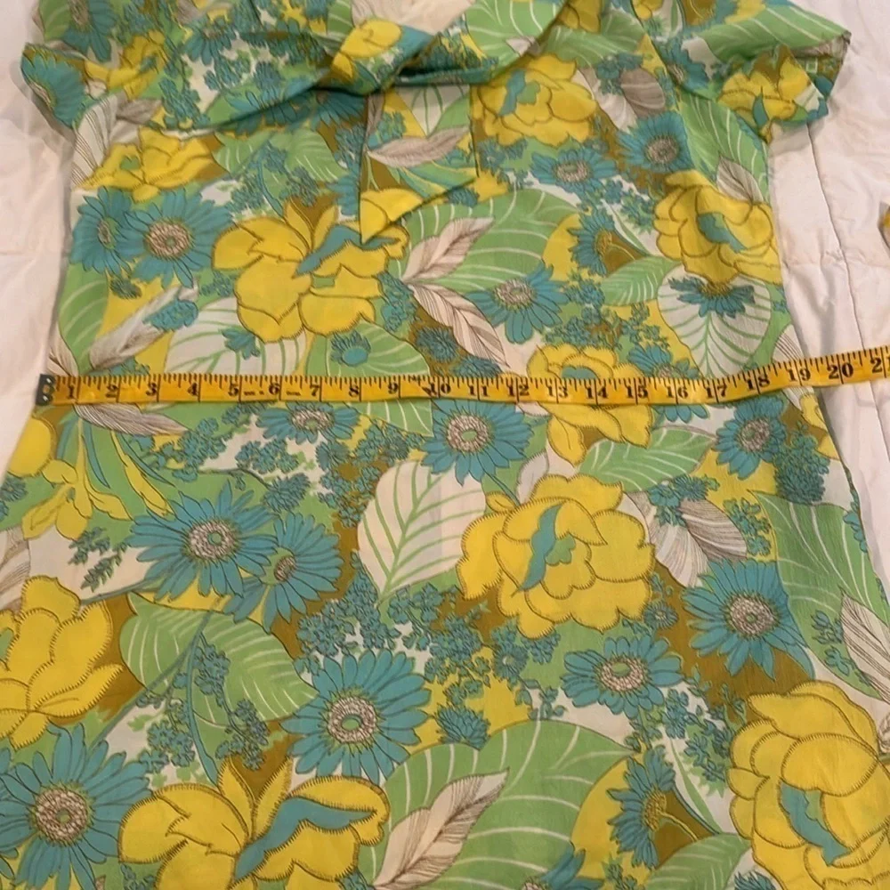 Elegant Miss of California Vintage flower dress